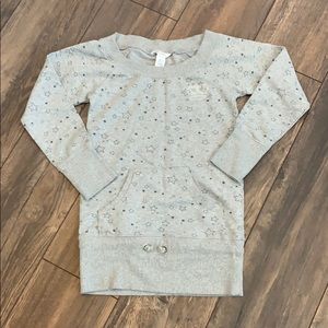 NWOT Long Sweater with Stars
